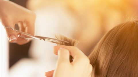 corte cabelo seco cabeleireiro