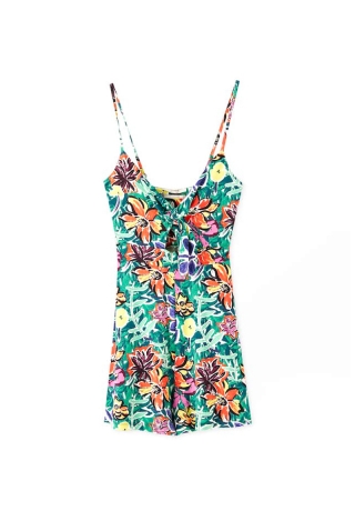 Macacão-curto-com-nó-no-peito,-Pull&Bear,-€17.99