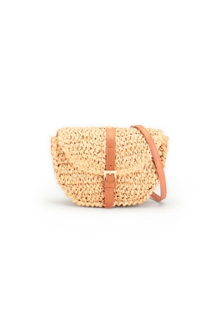 Mala-de-cintura-efeito-ráfia,-Parfois,-€14.99