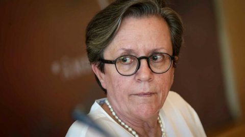 Maria de Fátima Bonifácio [Fotografia: Gustavo Bom/Global Imagens]