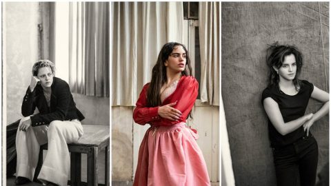 Kristen Stewart, Rosalía e Emma Watson juntas por Julieta no Calendário Pirelli 2020 [Fotografias: Montagem/Pirelli]