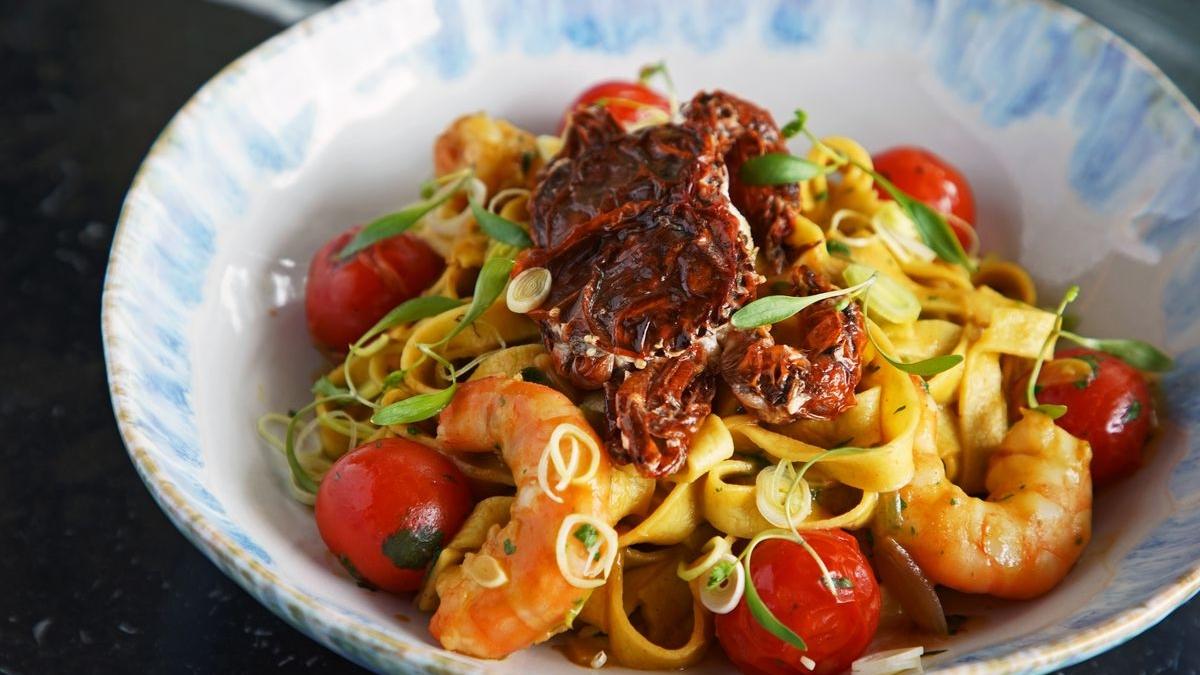 Tagliatelle de Caranguejo Casca mole_resultado