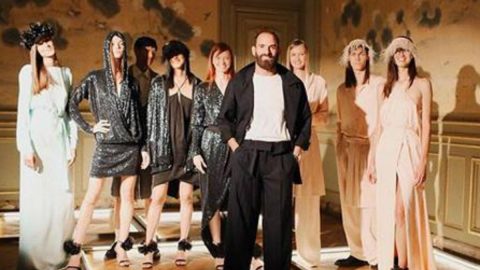 Coleção de Luís Carvalho na Semana da Moda de Paris [Fotografia: Instagram]