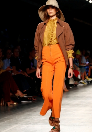 Alberta Ferretti catwalk show at Milan Fashion week