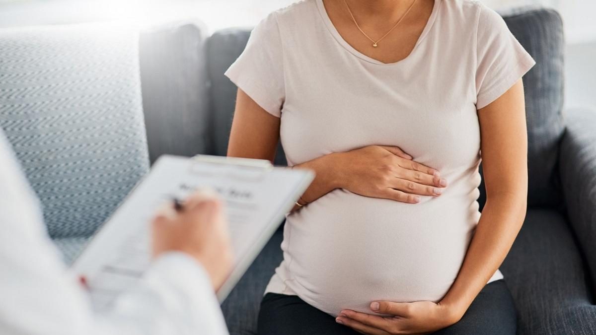 In for a routine checkup with her doc