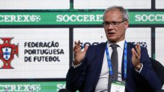 Secretário-geral adjunto da UEFA Giorgio Marchetti [Fotografia: Álvaro Isidoro/Global Imagens]