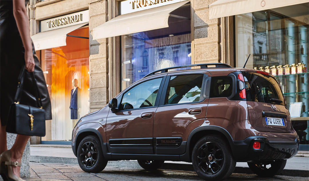 Panda Trussardi photo shooting