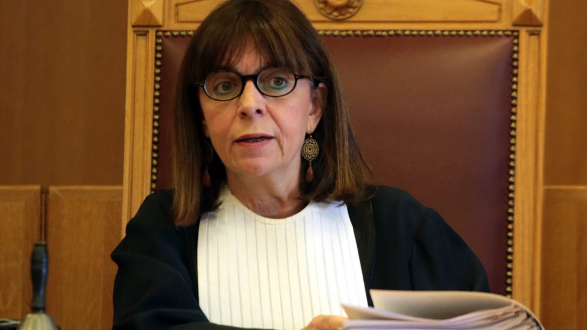 Ekaterini Sakellaropoulou EPA