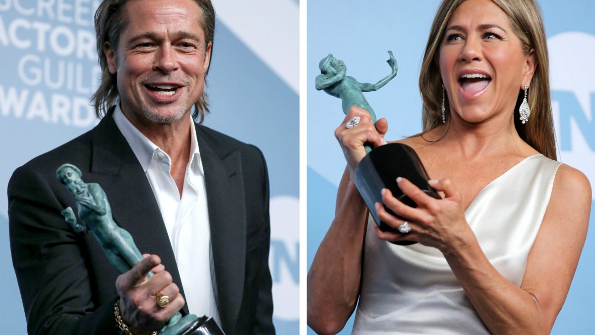 pitt aniston SAG Awards EPA