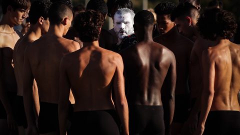 Apresentação de Nuno Gama na ModaLisboa [Fotografia: Mário Cruz/EPA]