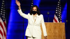 Kamala Harris Vice-presidente EUA eleições Branco