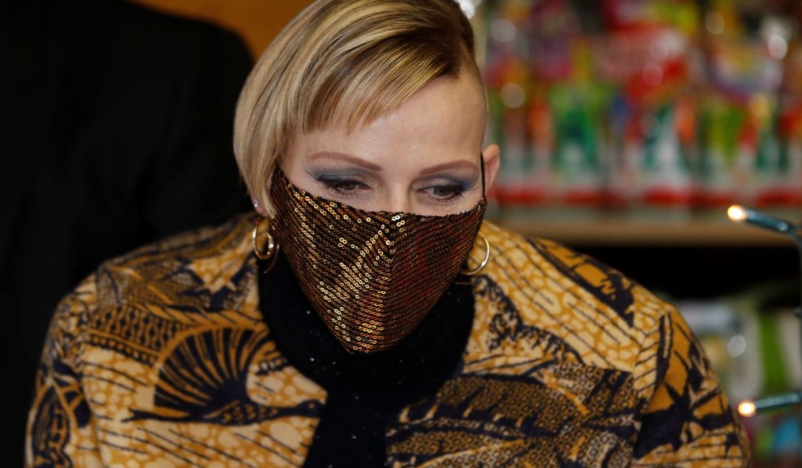 The traditional Christmas tree ceremony at the Monaco Palace