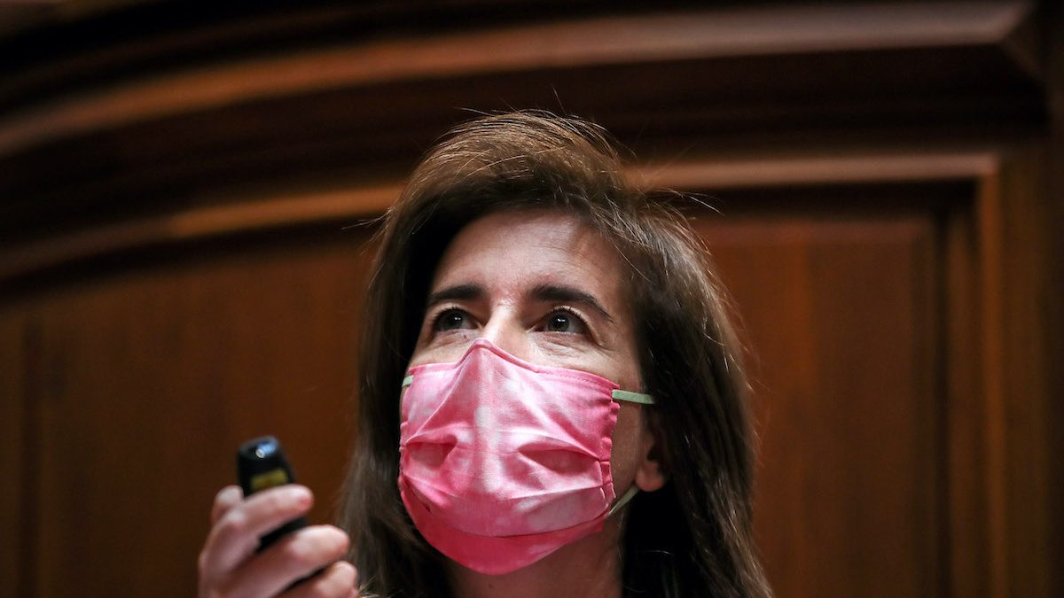 Ministra do Trabalho na comissão conjunta de Orçamento e Finanças e do Trabalho, Solidariedade e Segurança Social