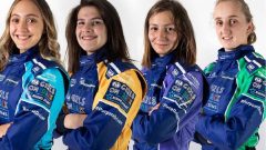 Quatro jovens Ferrari Driver Academy Motor 24