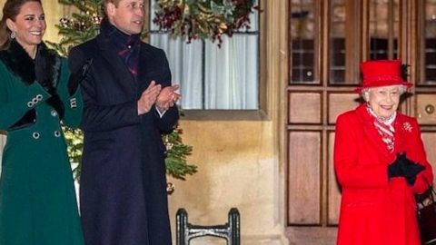 família real britânica Reino Unido William Kate Isabel II