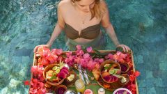 Pequeno-almoço flutuante escolha popular experimentar