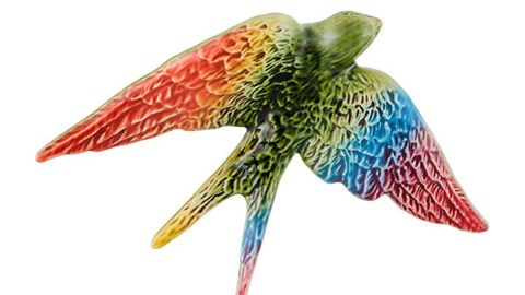 andorinha Bordallo Pinheiro cor diversidade