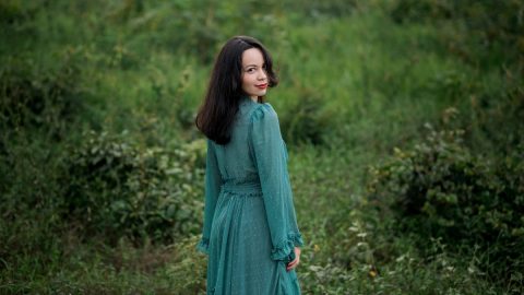 verde vestido cores classe luxo sofisticação