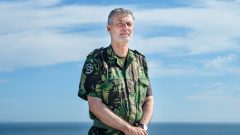 Vice-Almirante Gouveia e Melo, coordenador da task force da vacinação contra a covid-19 e que deixa funções após oito meses à frente do processo [Fotografia: Diana Quintela/Global Imagens]