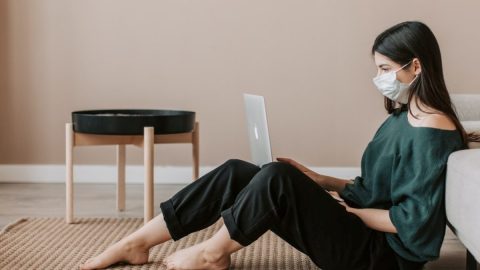 máscara casa centro Europeu precenção e controlo de Doenças