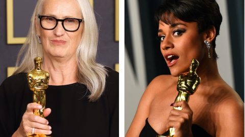 Jane Campion e Ariana deBose [Fotografia: Montagem AFP]