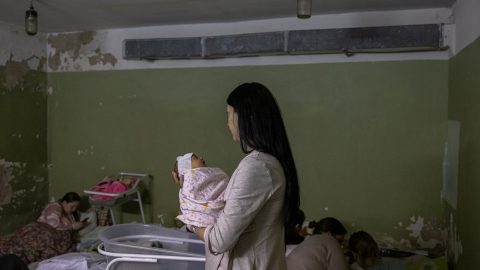 materinidades destruídas Ucrânia