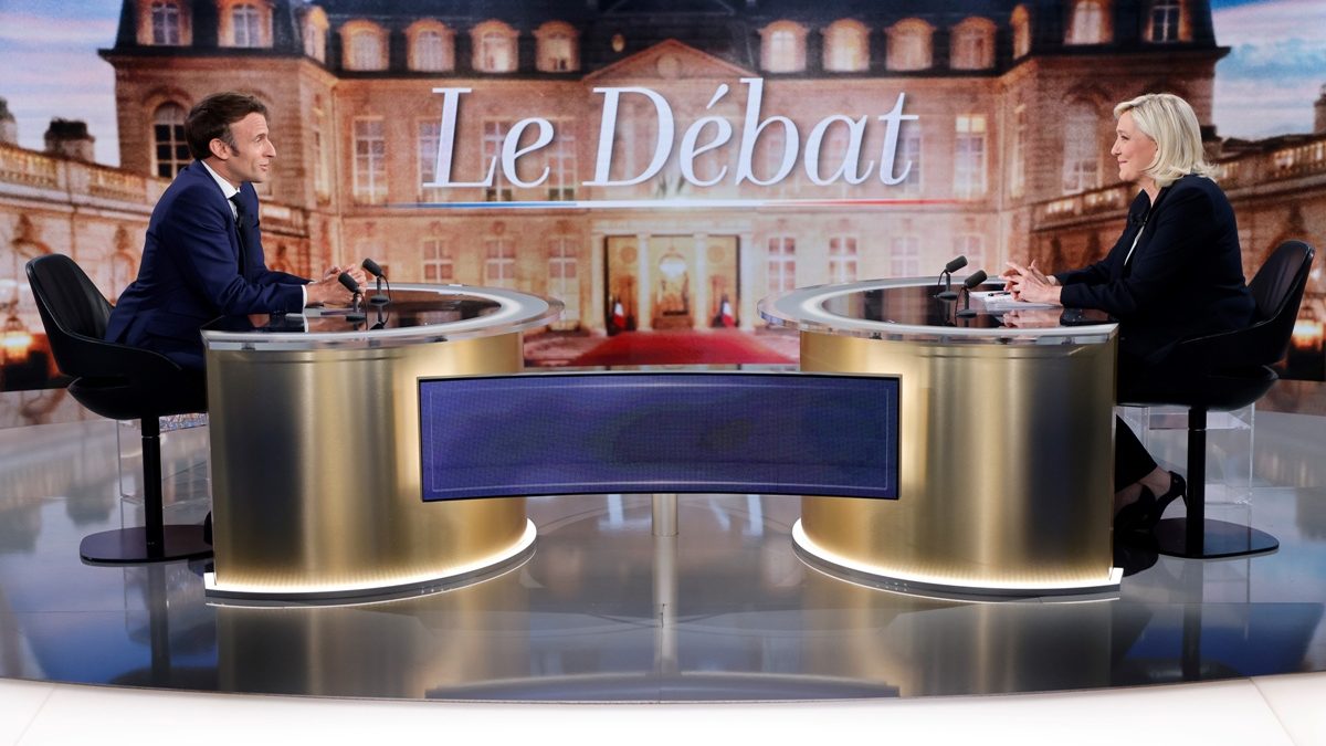 FRANCE PRESIDENTIAL ELECTIONS 2022 DEBATE