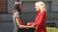 Rainha Letizia Jill Biden EUA cimenira NATO Brasil
