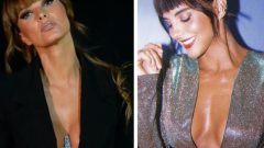 Cristuina Ferreira sara Matos franja decote vertiginoso