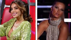 Catarina Furtado e Cristina Ferreira lantejoulas