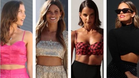 Cláudia Borges, Carolina Loureiro, Sara Matos e Diana Chaves na rentrée da SIC [Fotografia: Montagem Instagram]