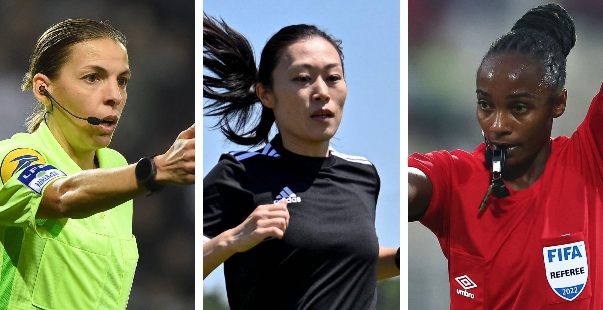 Stéphanie Frappart Yoshimi Yamashita Salima Mukansanga