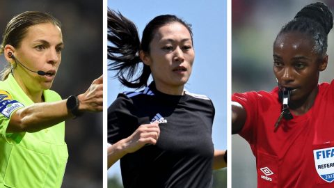 Stéphanie Frappart Yoshimi Yamashita Salima Mukansanga mundial Catar 2022 árbitras