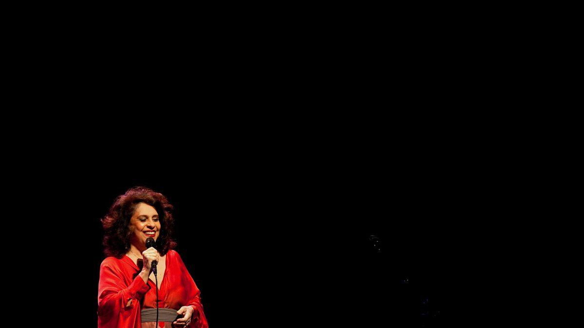 Concerto Gal Costa no grande auditorio do centro cultural de belem CC
