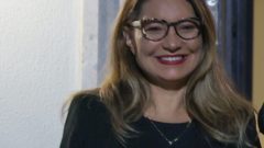 Rosângela Silva, futura primeira-dama do Brasil [Fotografia: EPA/MANUEL DE ALMEIDA]