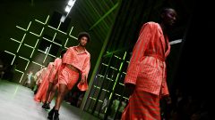 Coleção primavera/verão 2023 de Luís Carvalho na ModaLIsboa [Fotografia: (Rita Chantre / Global Imagens