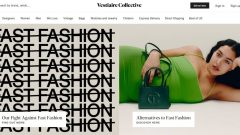 Fast fashion vestiaire Collection desperdício roupa em segunda mão