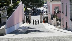 Palácio de belém luzes natal poupança