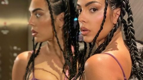 georgina rodriguez tranças