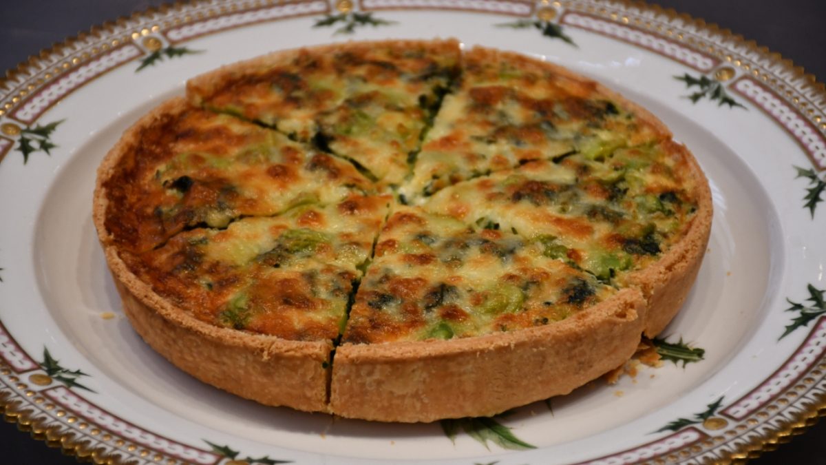 quiche da coroação