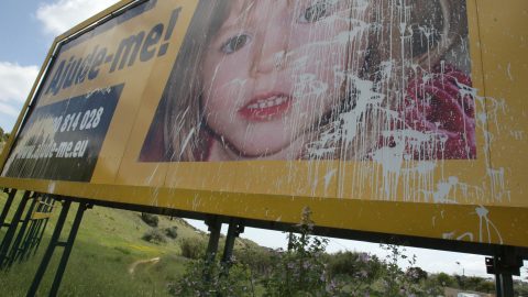 Maddie McCann buscas barragem