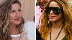 Gisele Bündchen e Shakira recém-separadas ma~e