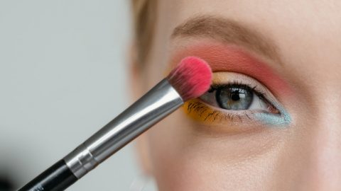 Maquilhagem Make Up cor olhos sombras concerto coldplay