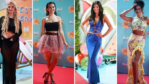 festa Verão TVI 2023 Cristina Ferreira, Sara Barradas, Maria Cerqueira Gomes e Rita Pereira na festa de verão da TVI, em 2023