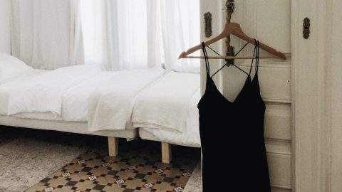 pequeno vestido preto shopping