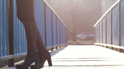 Biker boots cowboy tendências