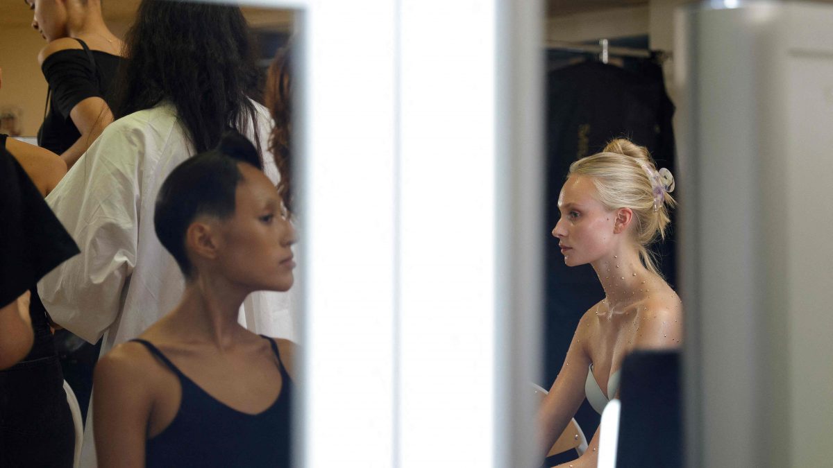 FASHION-FRANCE-SARA CHRAIBI-BACKSTAGE