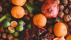 alimentos outono abóbora noz castanha batata-doce romã alimentos outono saúde