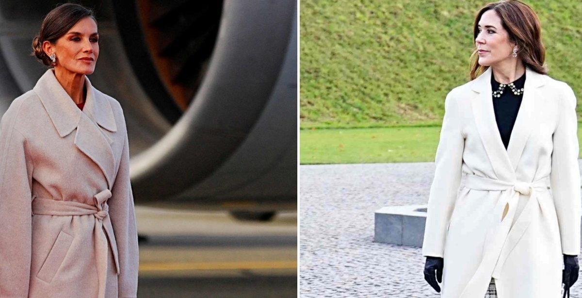 Letizia mary donaldson casacos brancos sem botões