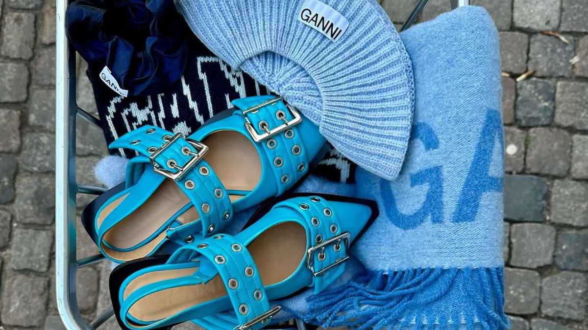 Sapatos parecidos aos da Ganni